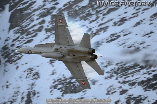 2008-10-09 Axalp Shooting Range 0327 McDonnell Douglas FA-18C Hornet